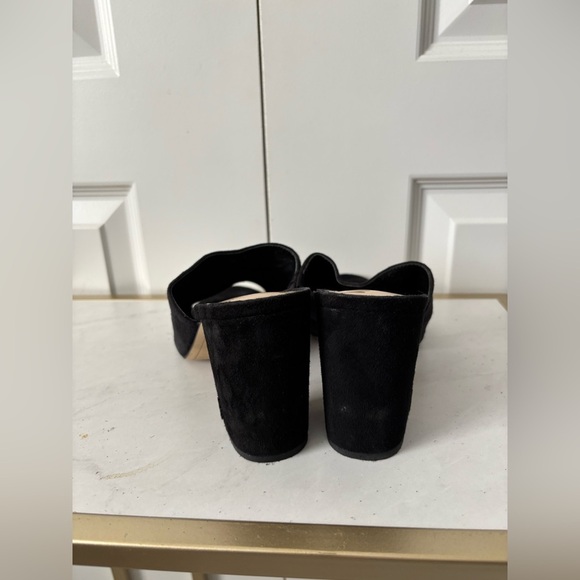 Sam Edelman | Orlie Block Heel Suede Black Mule | Size 9 - Picture 5 of 6